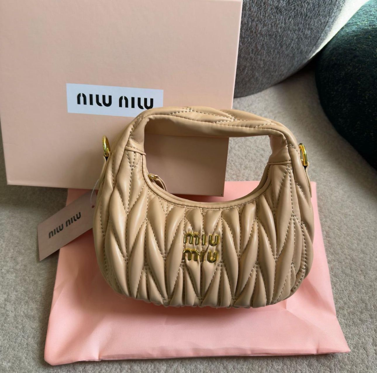 MIU MIU cresent bag