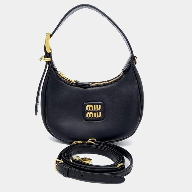 Miu Miu Hobo Master Women's Shoulder Bag in Caramel