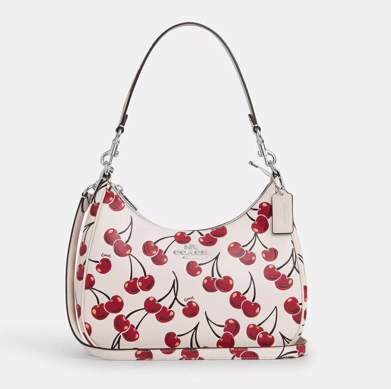 COACH Teri Shoulder Bag With Cherry Print