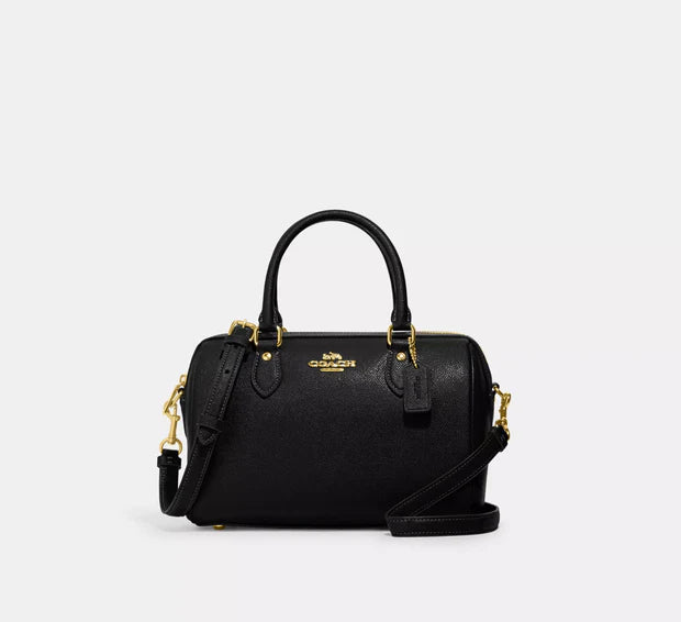 Coach Mini Rowan Crossbody Bag In Blocked Signature Canvas