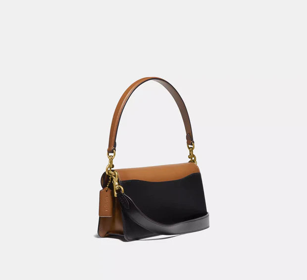 Coach Tabby Shoulder Bag 26 In Blocked Signature Canvas
