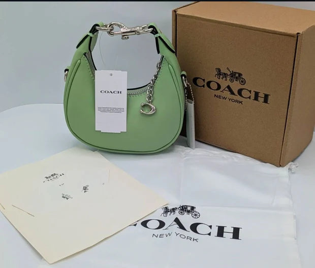 COACH Jonie Bag Small Crossbody Bag/ (Black)