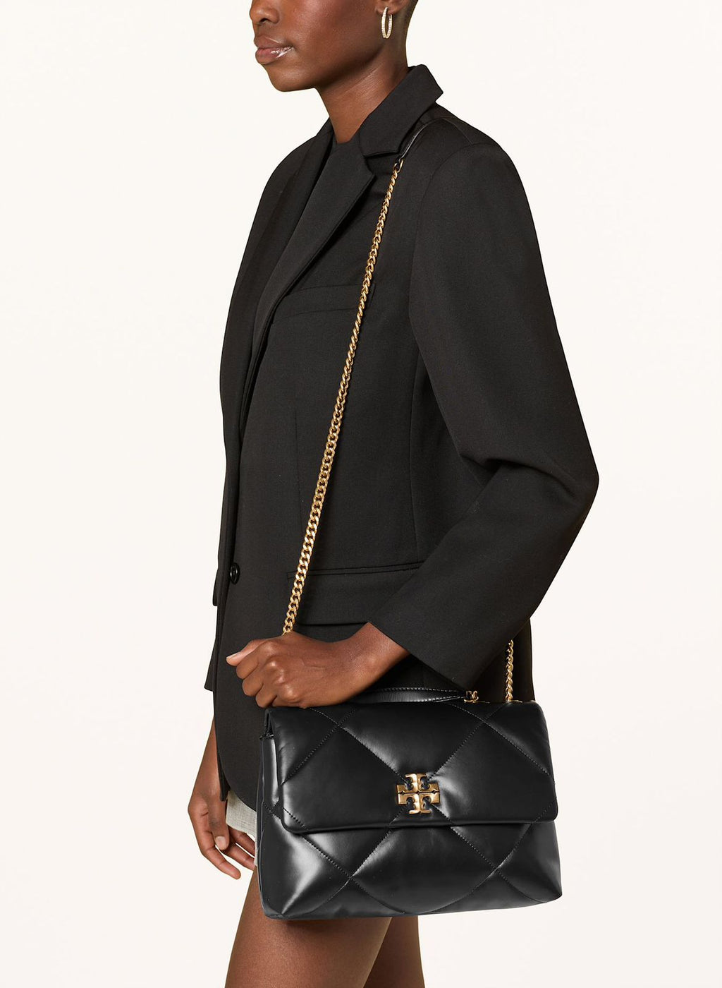 Tory Burch Small Kira Diamond Quilt Convertible Shoulder Bag