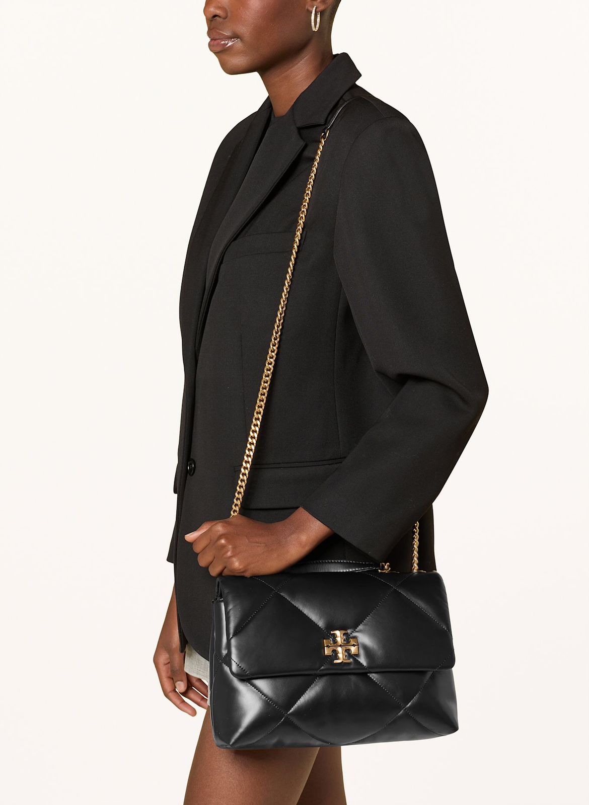 Tory Burch Small Kira Diamond Quilt Convertible Shoulder Bag
