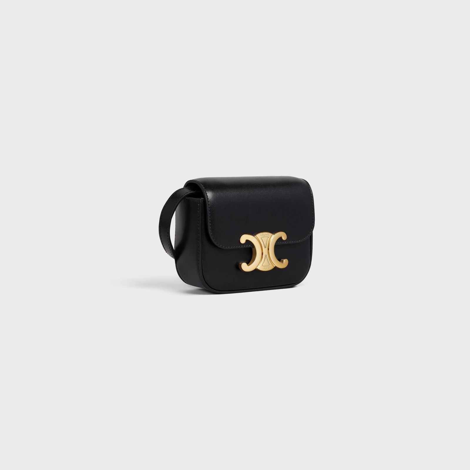 Celine MINI CLAUDE IN Shiny calfskin