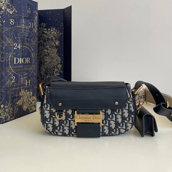 Dior Vibe D-print canvas bag