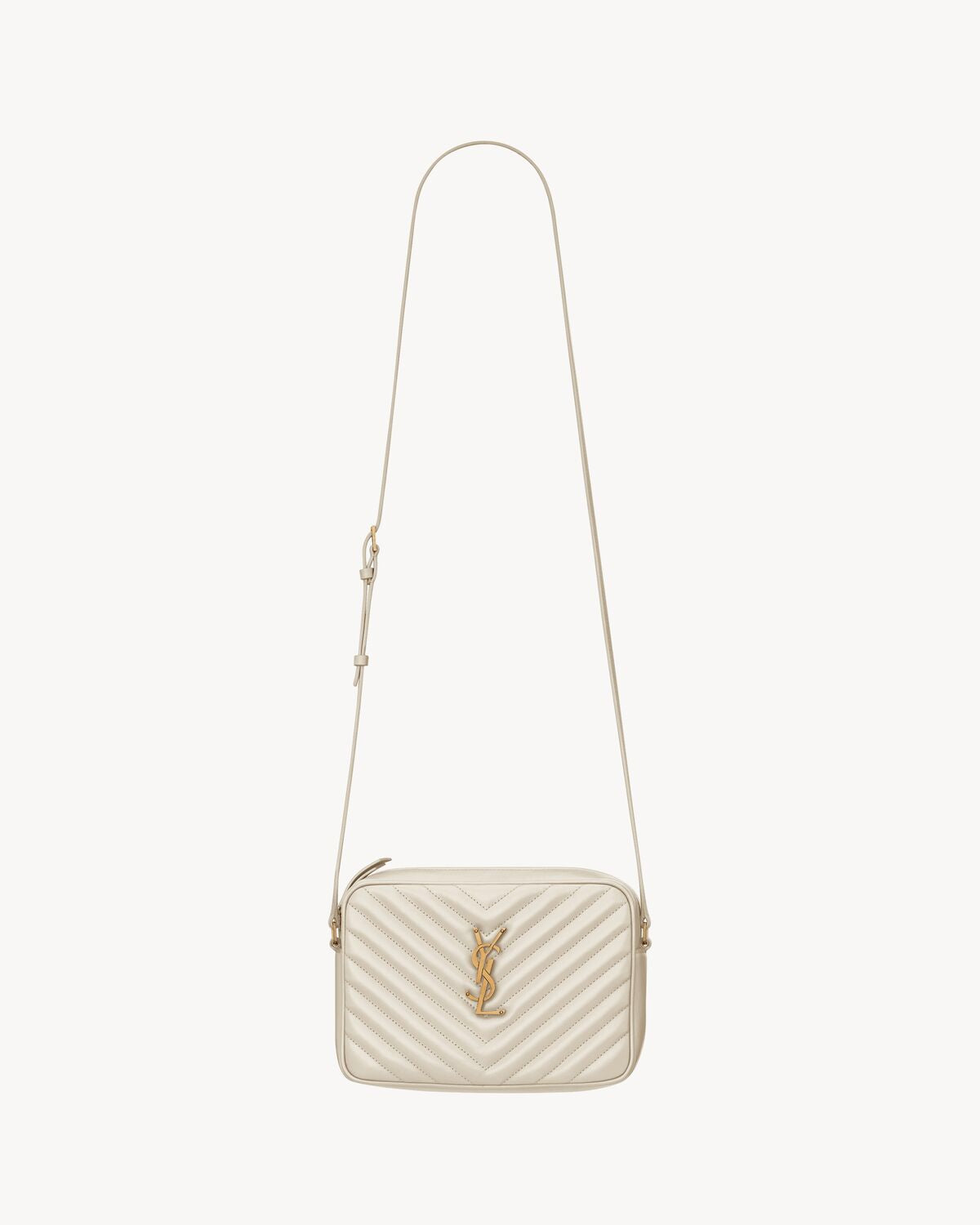 YSL LOU camera bag in quilted leather