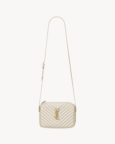 YSL LOU camera bag in quilted leather