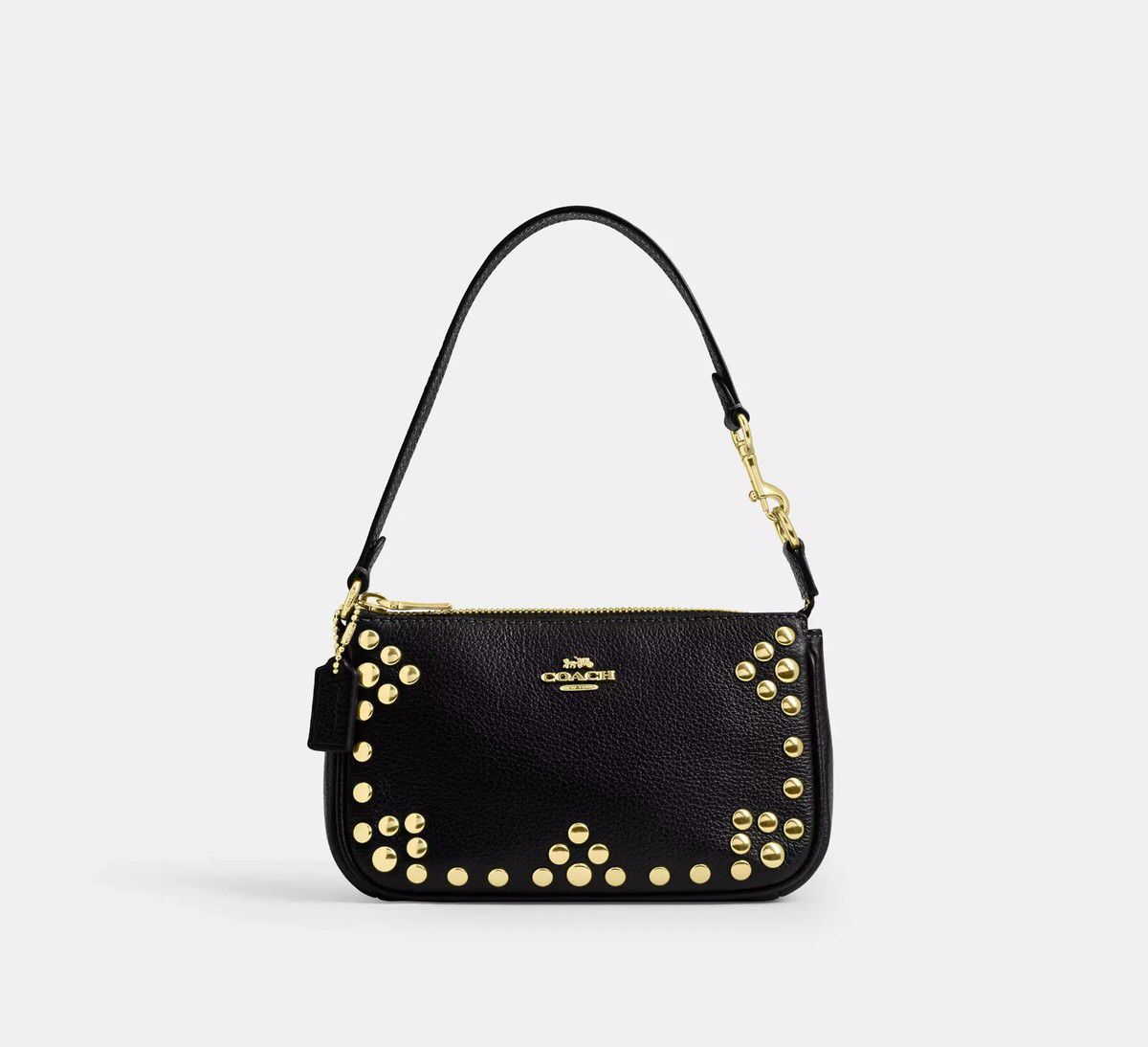 Coach Teri Shoulder Bag With Rivets