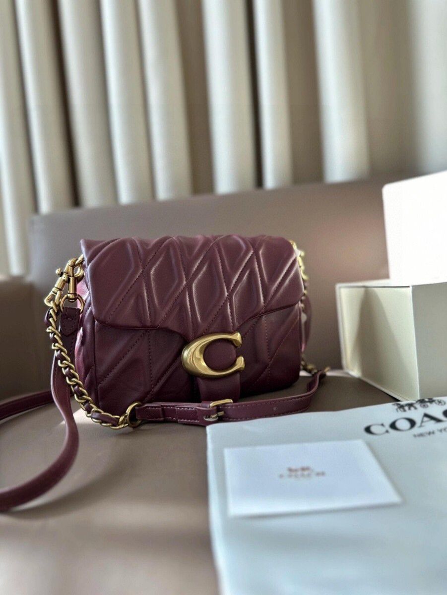 Coach Times Square Tabby Shoulder Bag With Quilting