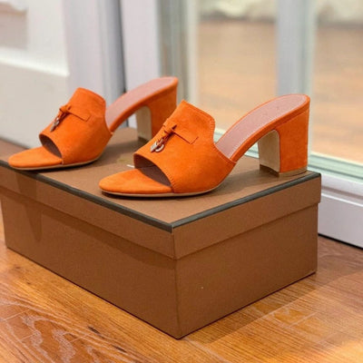 Loro Piana high heel sandals