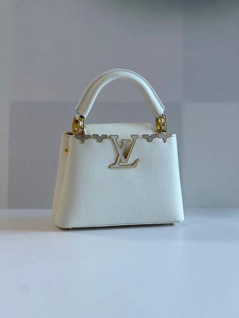 Louis Vuitton Taurillon Embellished Flower Crown Capucines