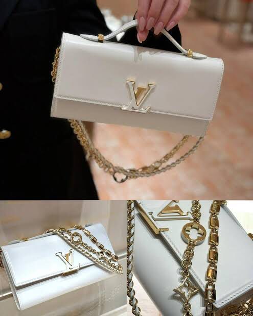 LV Wallet On Chain Capucines