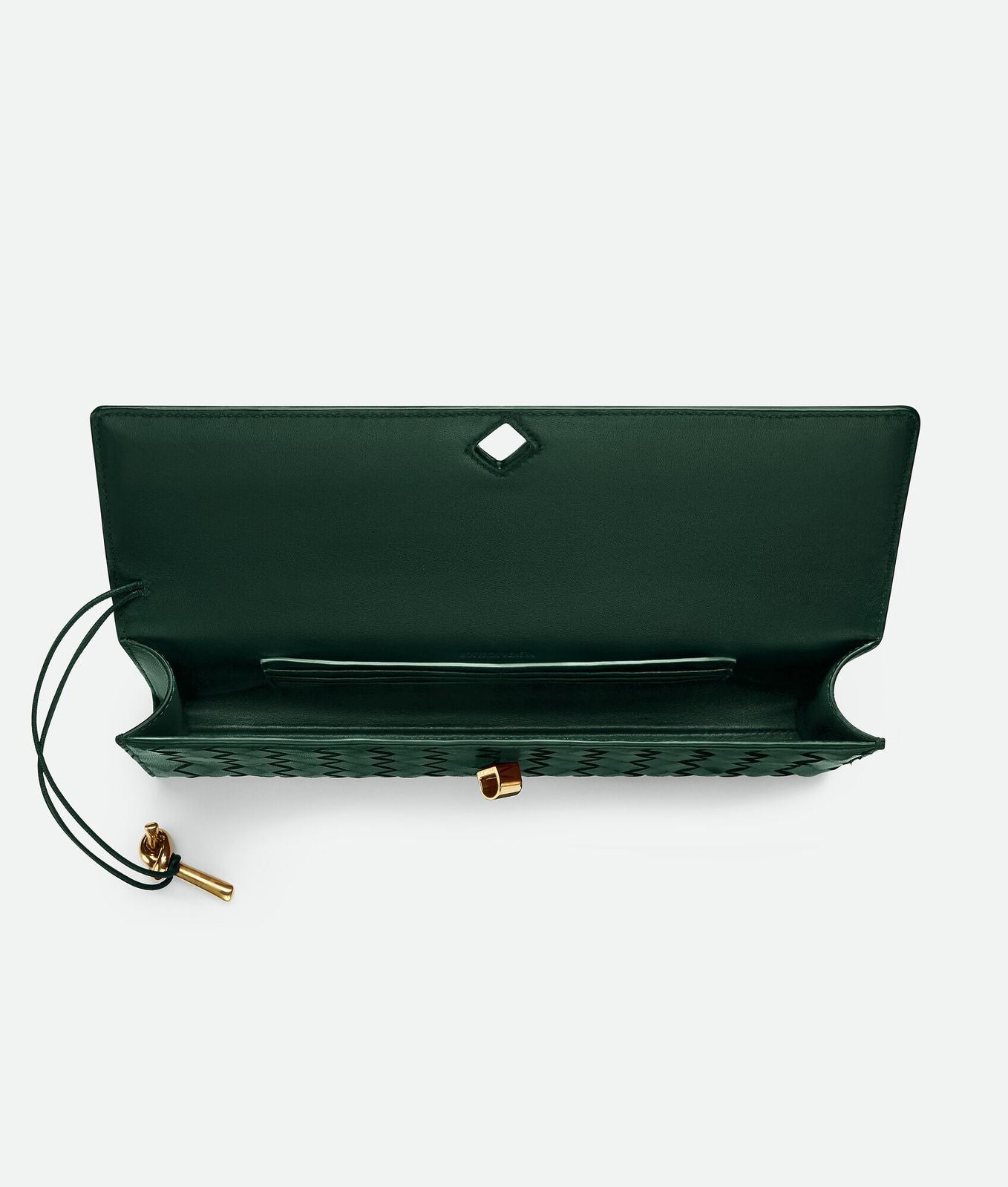 Bottega Veneta Andiamo Top Handle Bag {GREEN }
