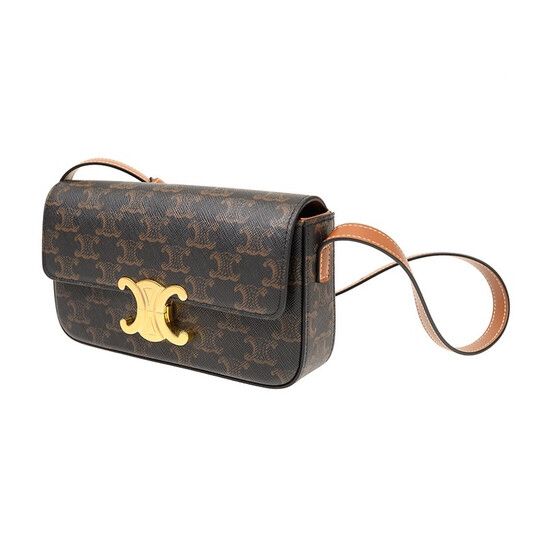 Celine Underarm shoulder calfskin