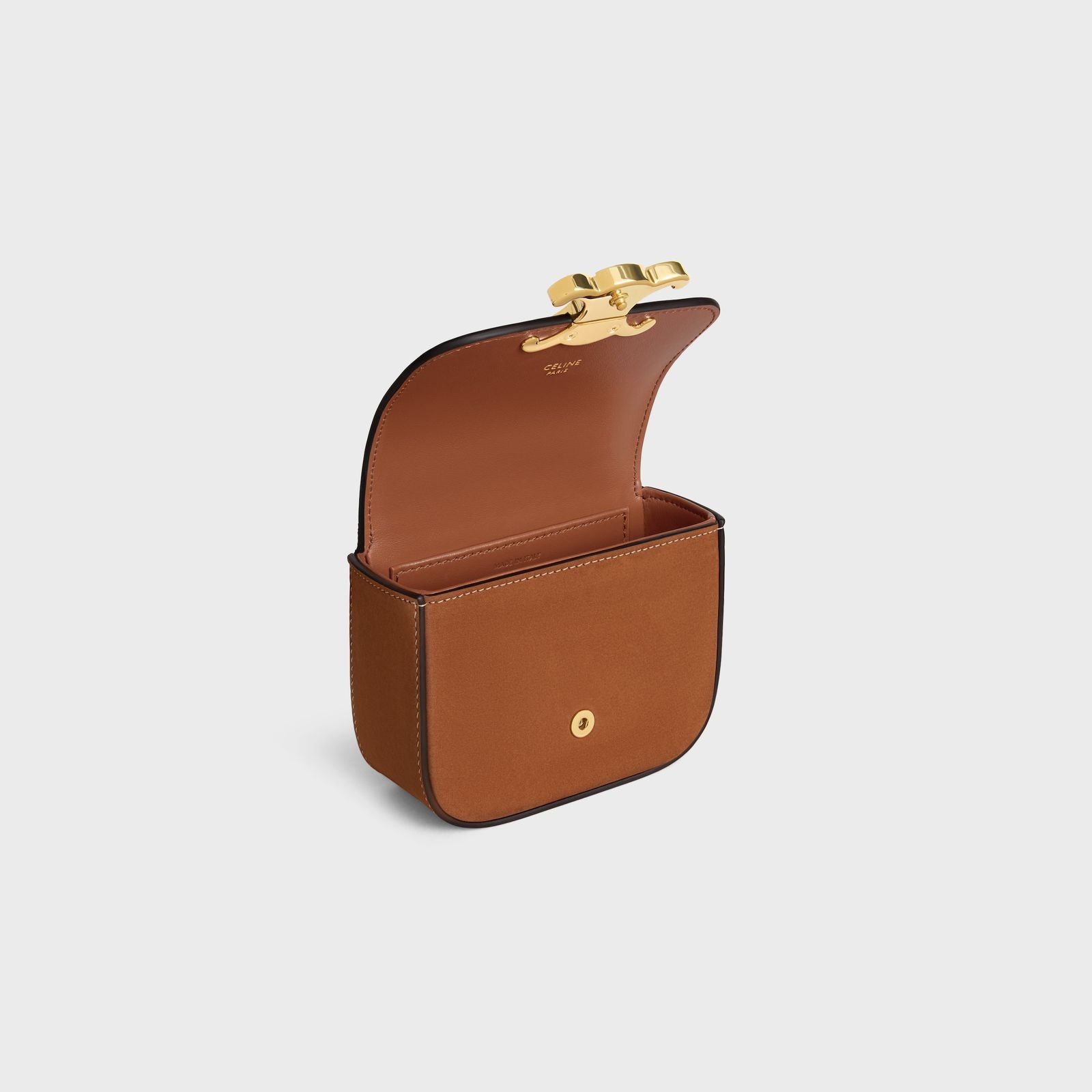 Celine MINI CHAIN CLAUDE IN NUBUCK CALFSKIN