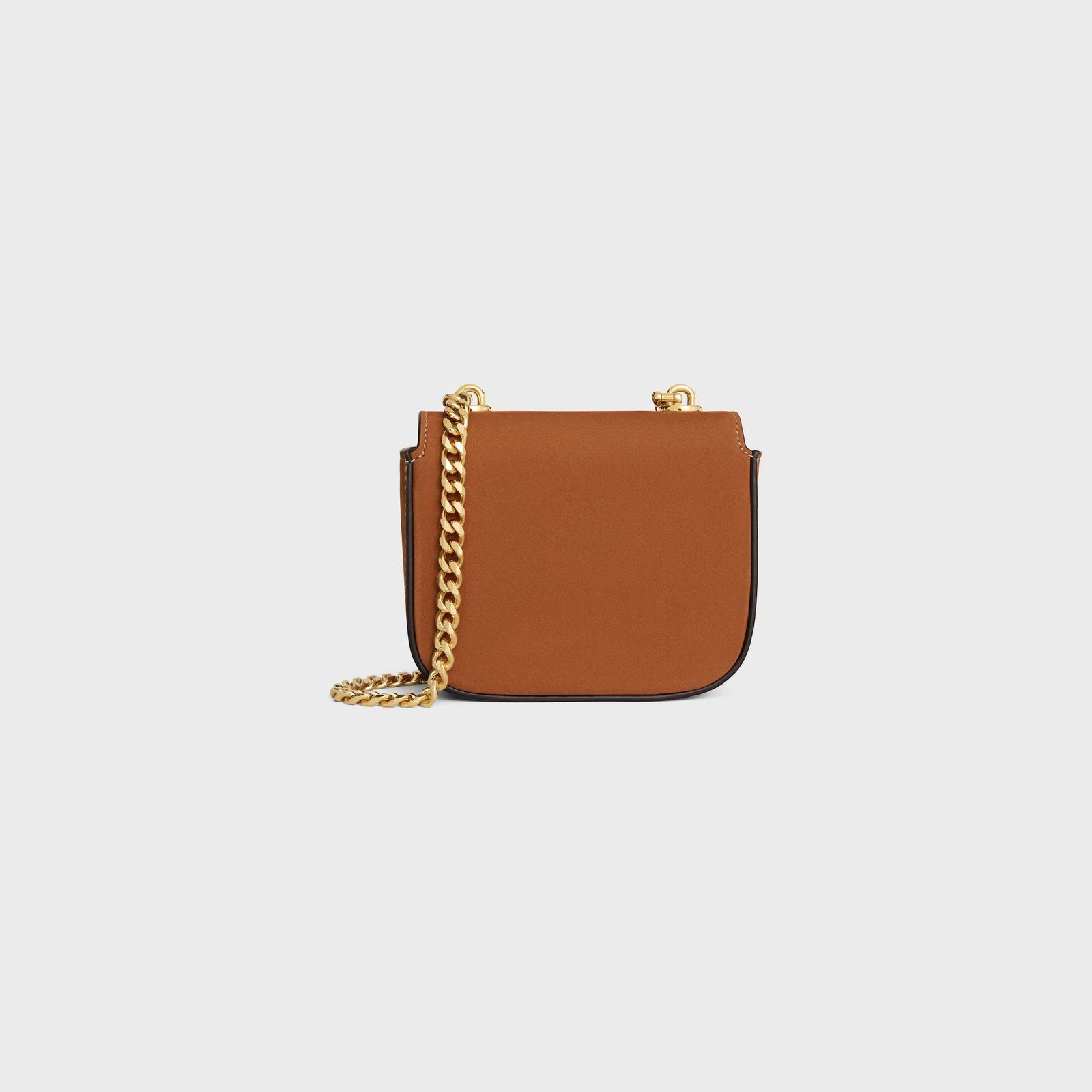 Celine MINI CHAIN CLAUDE IN NUBUCK CALFSKIN