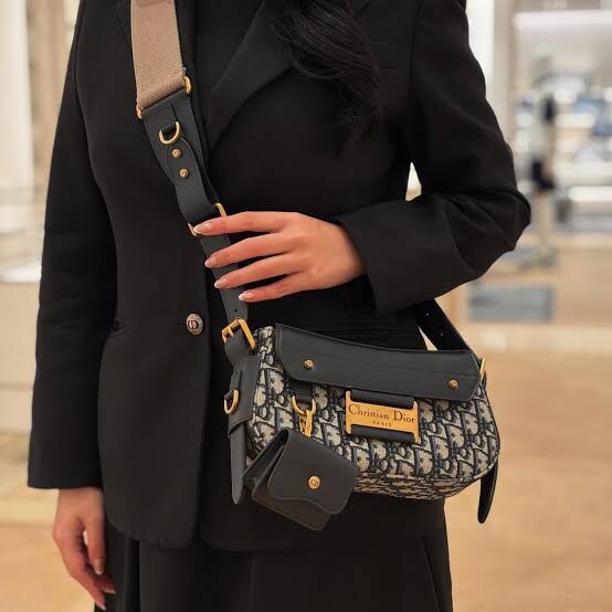 Dior Vibe D-print canvas bag