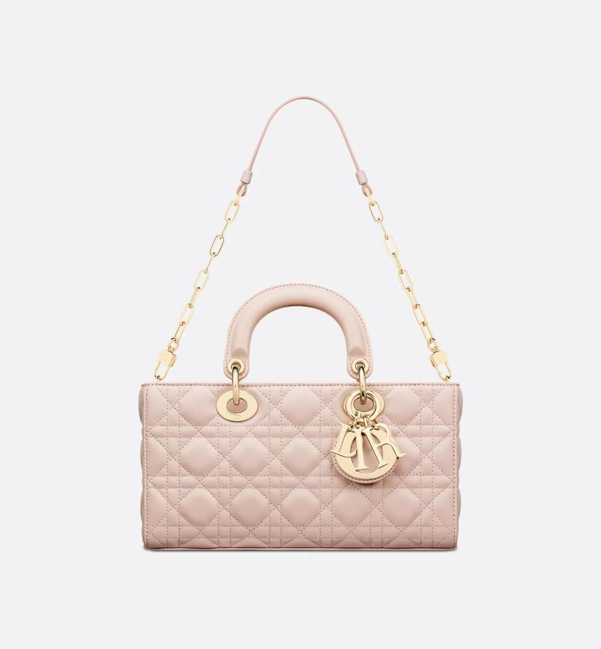 Dior Small Lady D-Joy Bag Powder Pink Cannage