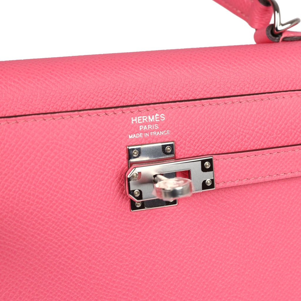 Hermès Epsom – Framboise / Prune