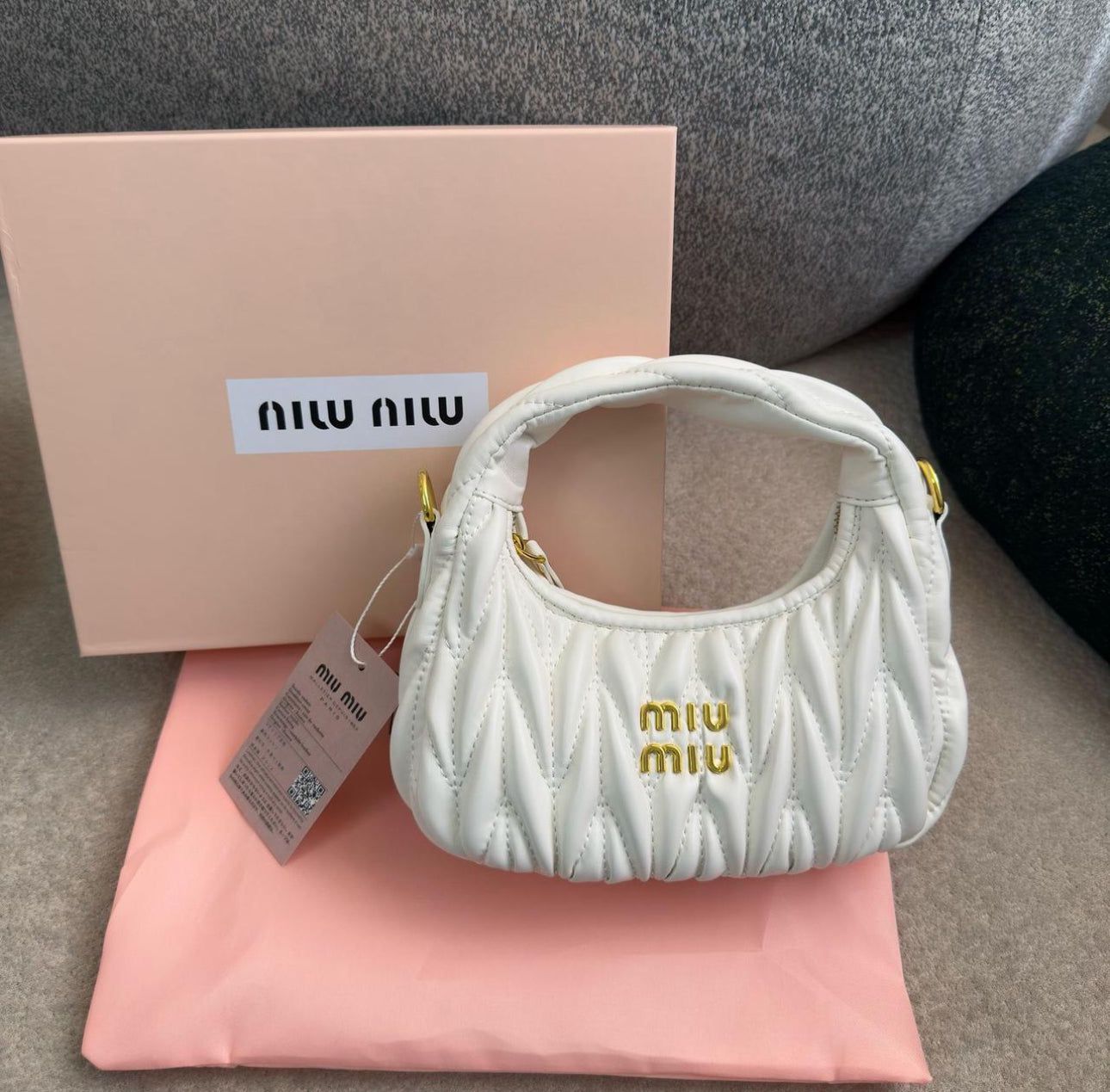 MIU MIU cresent bag