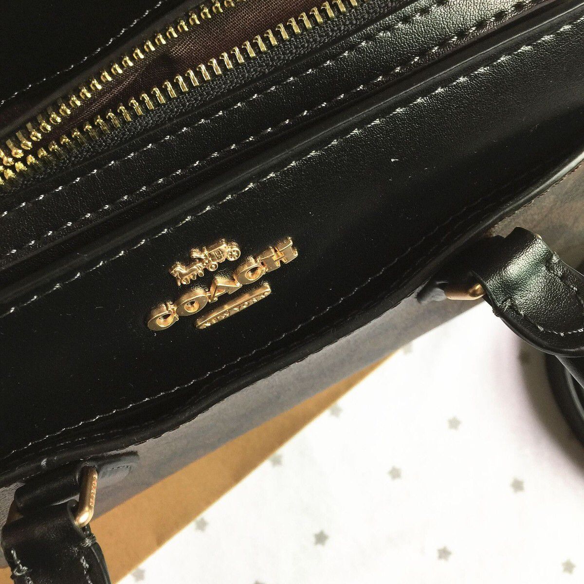 Coach Darcie Carryall Bag In Signature Canvas