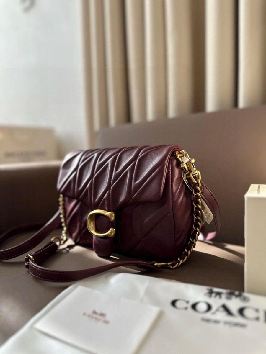 Coach Times Square Tabby Shoulder Bag With Quilting