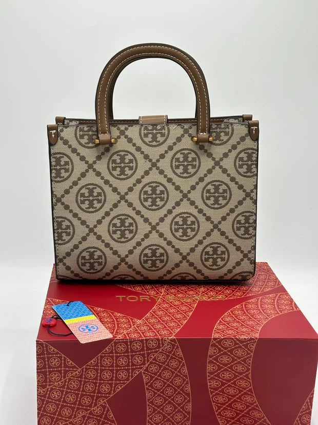 Tory Burch T Monogram Tote Bag