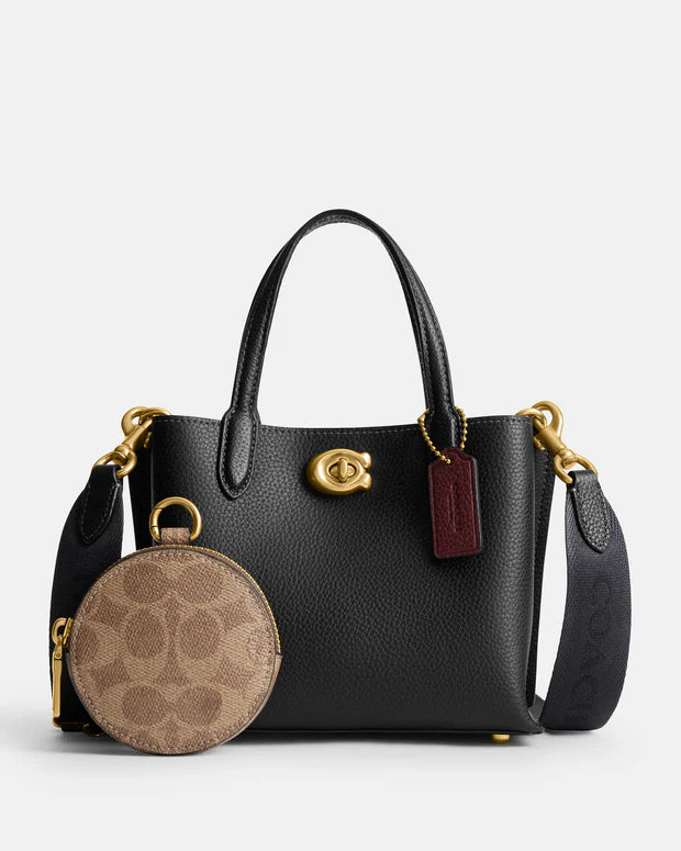 Coach Willow Tote Bag 18 In Signature Canvas