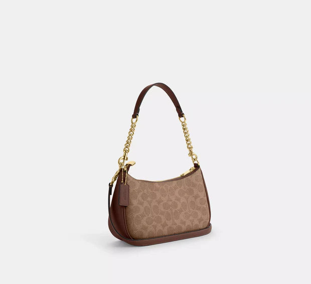 Teri Shoulder Bag In Signature Canvas